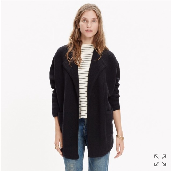madewell sweater jacket